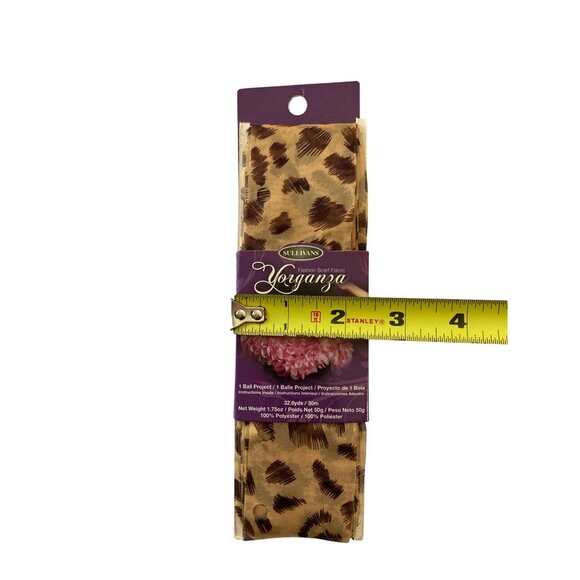 Sullivans Fashion Scarf Fabric Yorganza Leopard Craft DIY - Picture 5 of 5
